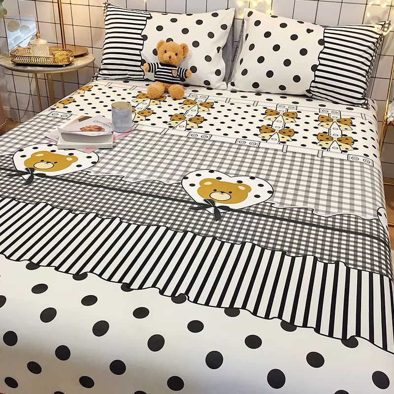 Bộ ga gối cotton cao cấp Mẫu 2021