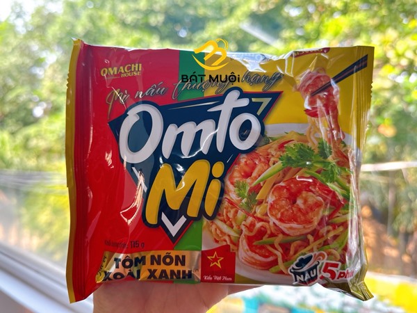 Mì nấu thượng hạng omto mì gói 101g - tạp hóa bát muội