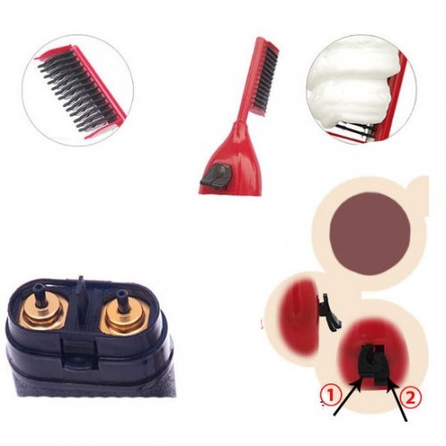 Bộ Lược nhuộm tóc thông minh