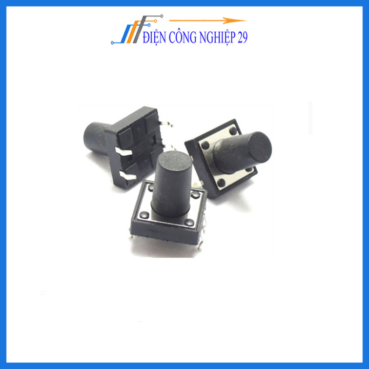 NÚT NHẤN 4 CHÂN 12X12X10MM