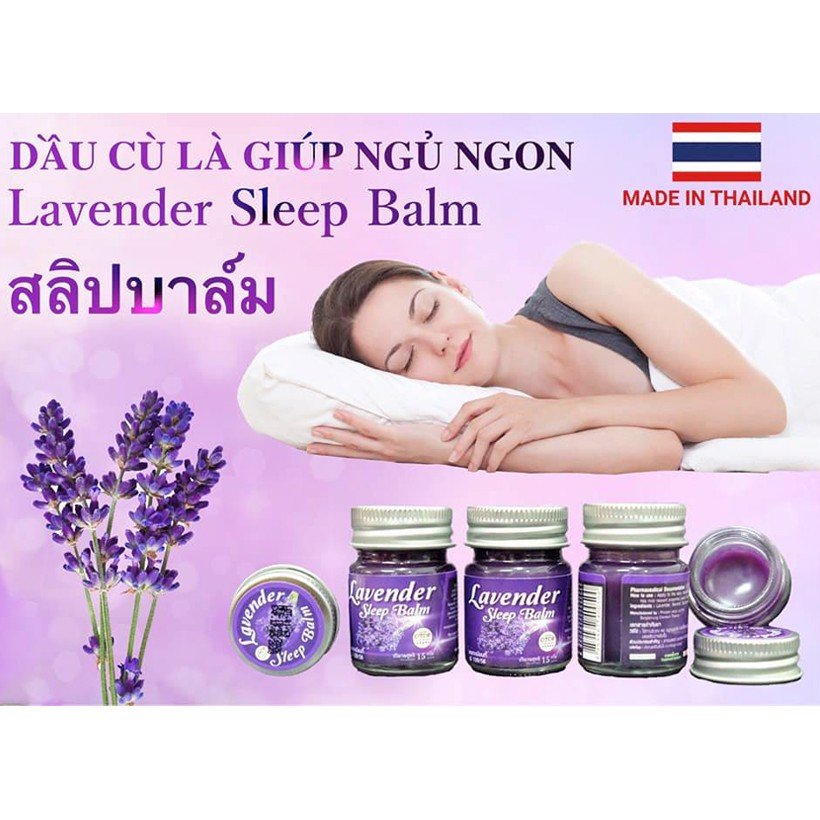Dầu Cù Là Giúp Ngủ Ngon LAVENDER SLEEP BALM