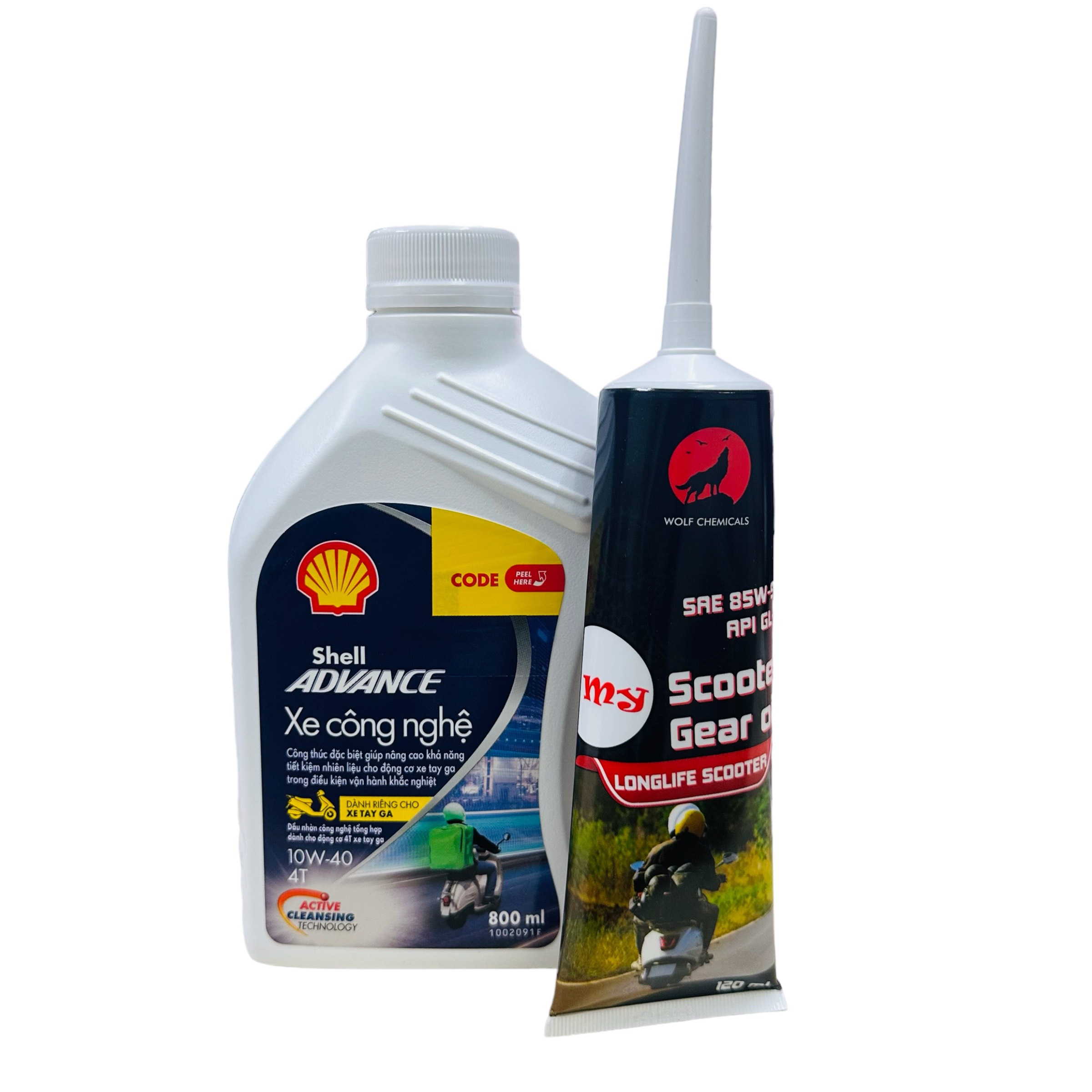 Dầu Nhớt Shell Advance Xe Công Nghệ Tiết Kiệm Nhiên Liệu Bảo Vệ Động Cơ Dành Cho Xe Số Và Xe Ga