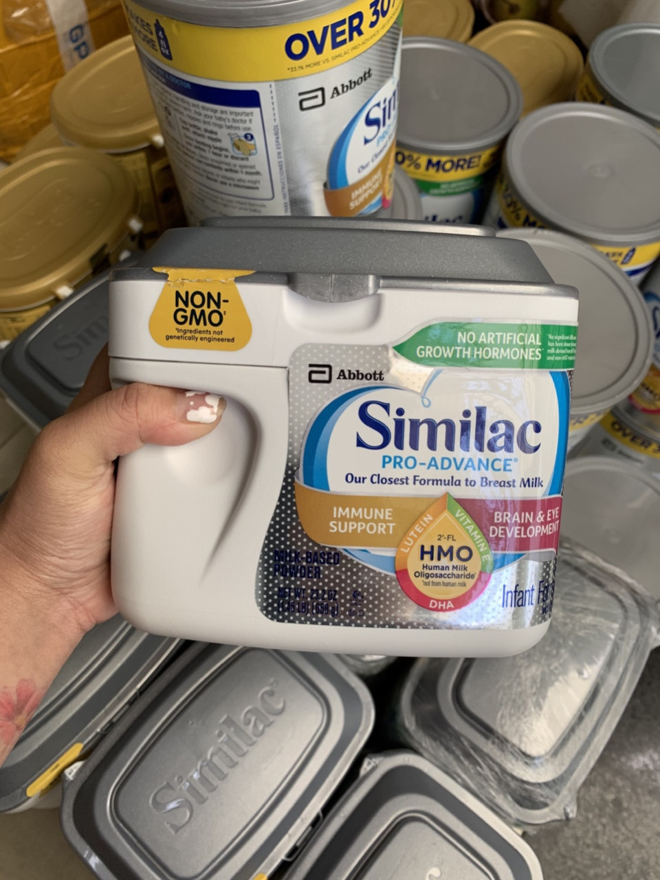 SỮA SIMILAC PRO ADVANCE HMO (NON GMO) (658G) (0-12 THÁNG TUỔI)