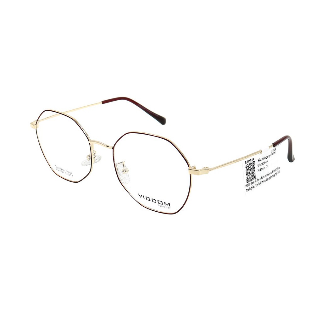 [Mã FASHIONMALLT4 giảm 15% tối đa 30K đơn 150k] Gọng kính VIGCOM VG1655 chính hãng