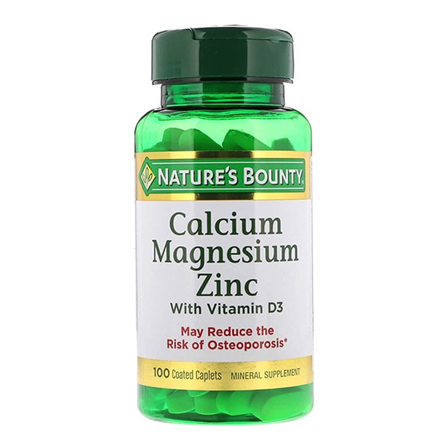 HCMViên uống hỗ trợ xương khớp CALCIUM MAGNESIUM ZINC 100 Viên