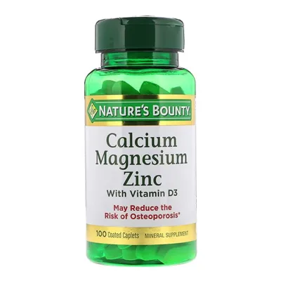 Viên uống hỗ trợ xương khớp CALCIUM MAGNESIUM ZINC 100 Viên
