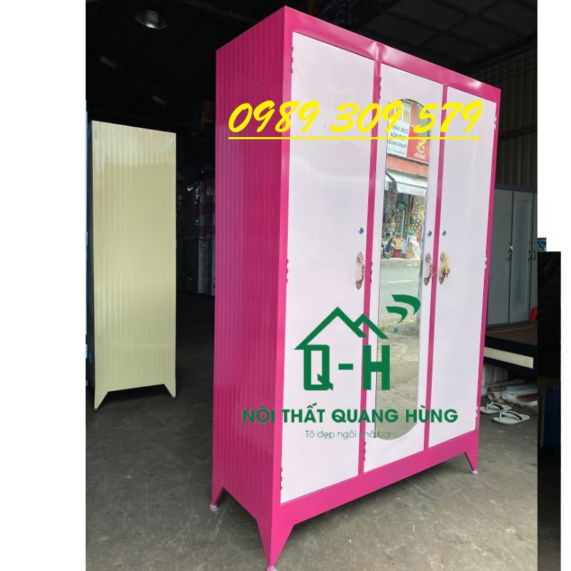 Tủ sắt 3 cánh lớn cao cấp hcm