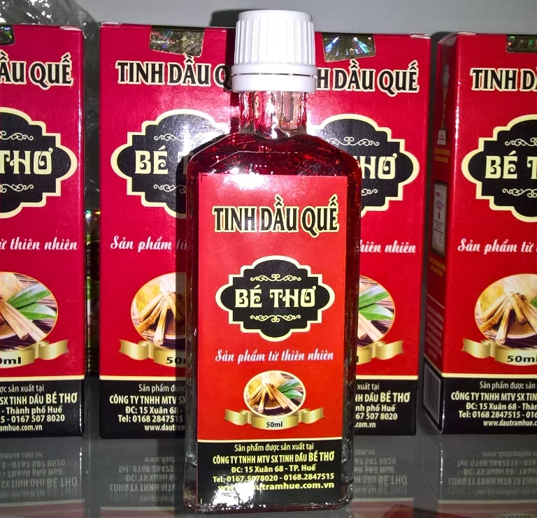 TINH DẦU QUẾ BÉ THƠ LỌ 50ML NGUYÊN CHẤT