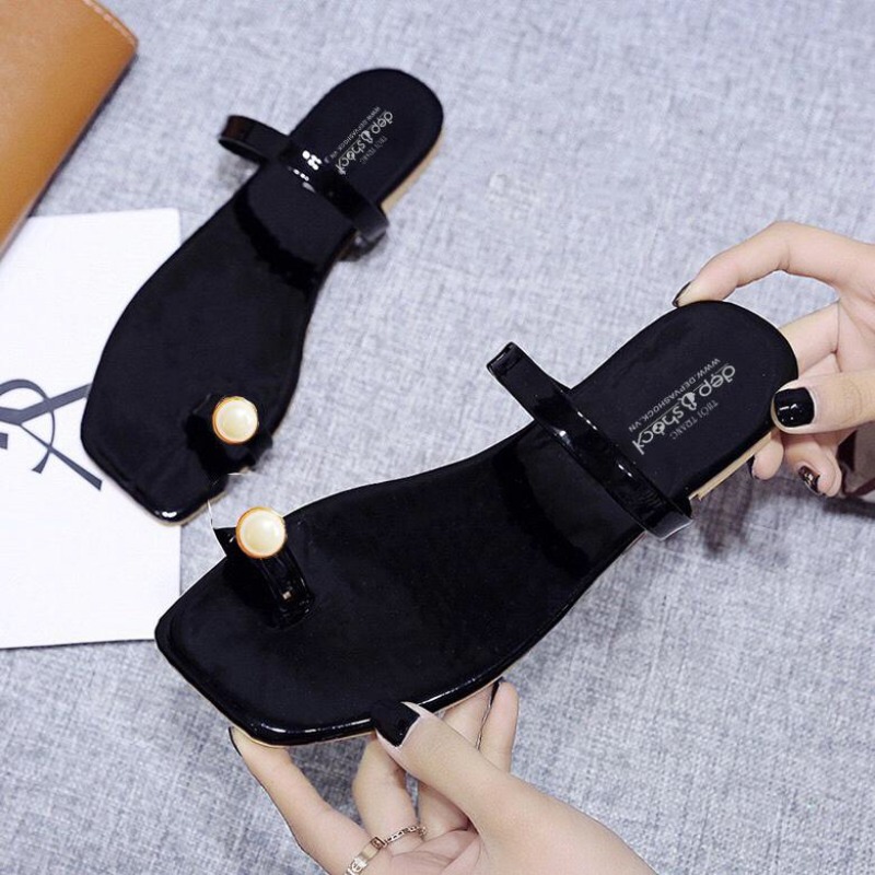Dép nữ xỏ 1 ngón quai mảnh big size MS 12025 giá rẻ