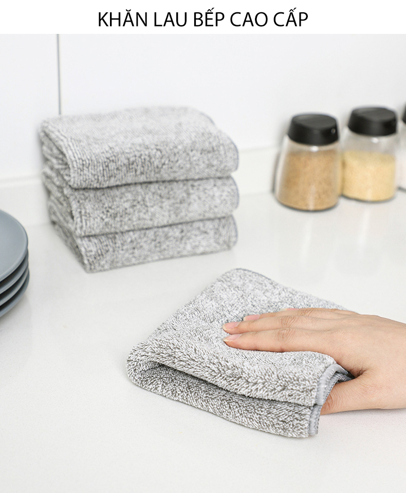 Set 30 khăn lau đa năng siêu thấm hút
