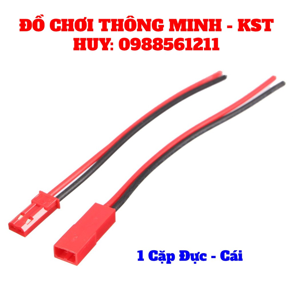 (2 cặp đực- cái) Giắc JST