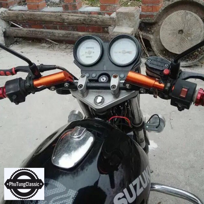 Ghi đông ba khúc- độ cafe racer, classic