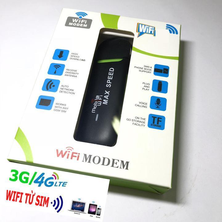DCOM PHÁT WIFI TỪ SIM 4G Max speed CAO CẤP - HÀNG SIÊU HÓT