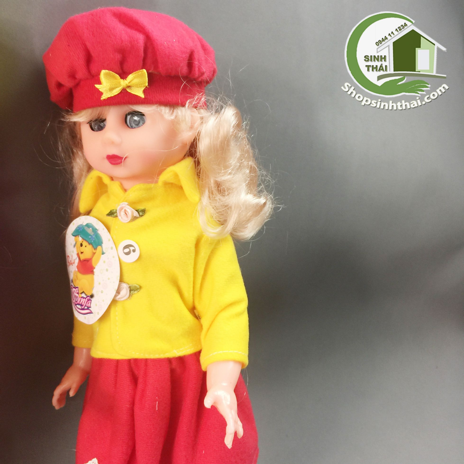 [HCM]Búp bê em bé lớn có nhạc 40cm x 12cm