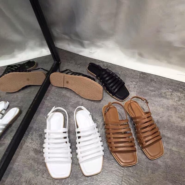 DÉP  SANDAL NỮ  NHIỀU QUAI QUAI NGANG