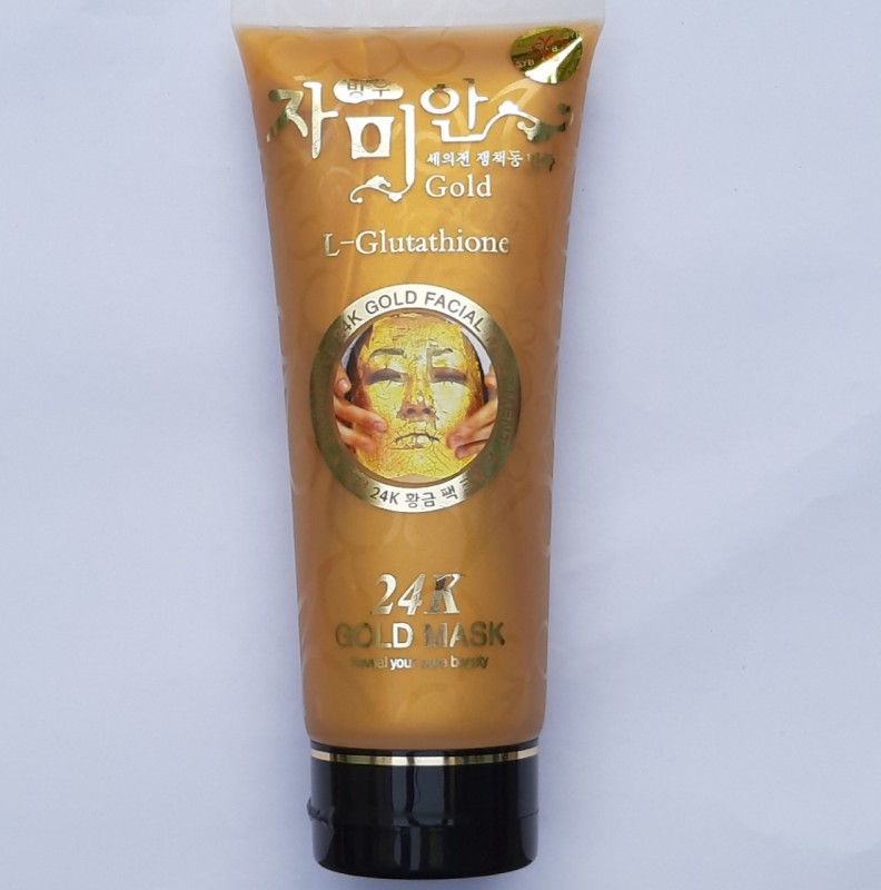 Set 01 tuýp Gel lột kháng khuẩn vàng 24k 220ml (tặng 01 cây dũa móng)