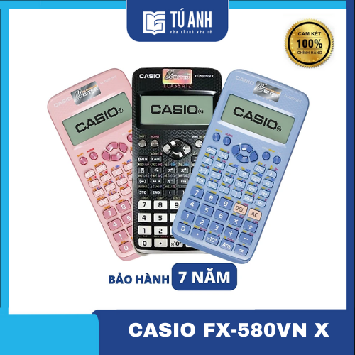 Máy Tính Khoa Học Casio FX-580VN X [ Sản phẩm chính hãng ]