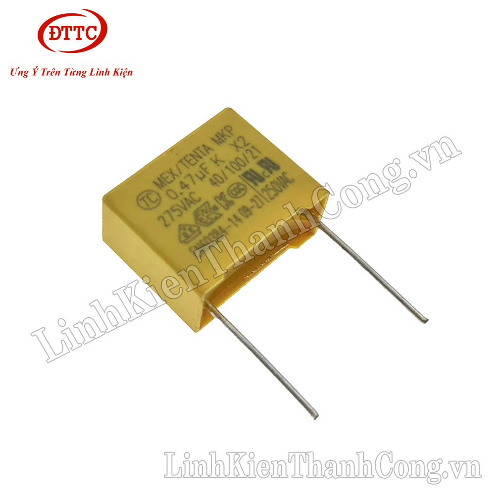 Tụ 474 0.47uf 275vac 15mm