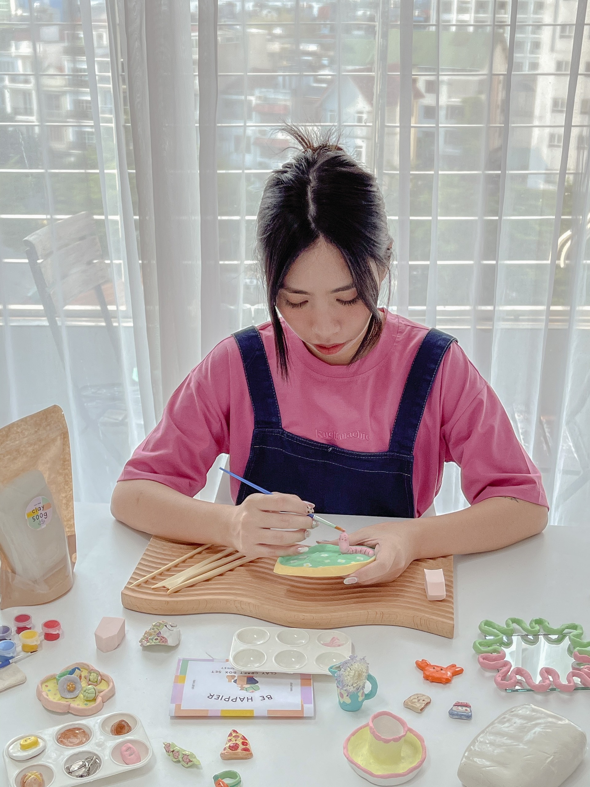 Box đất sét tự khô Crabit - Air Dry Clay Set