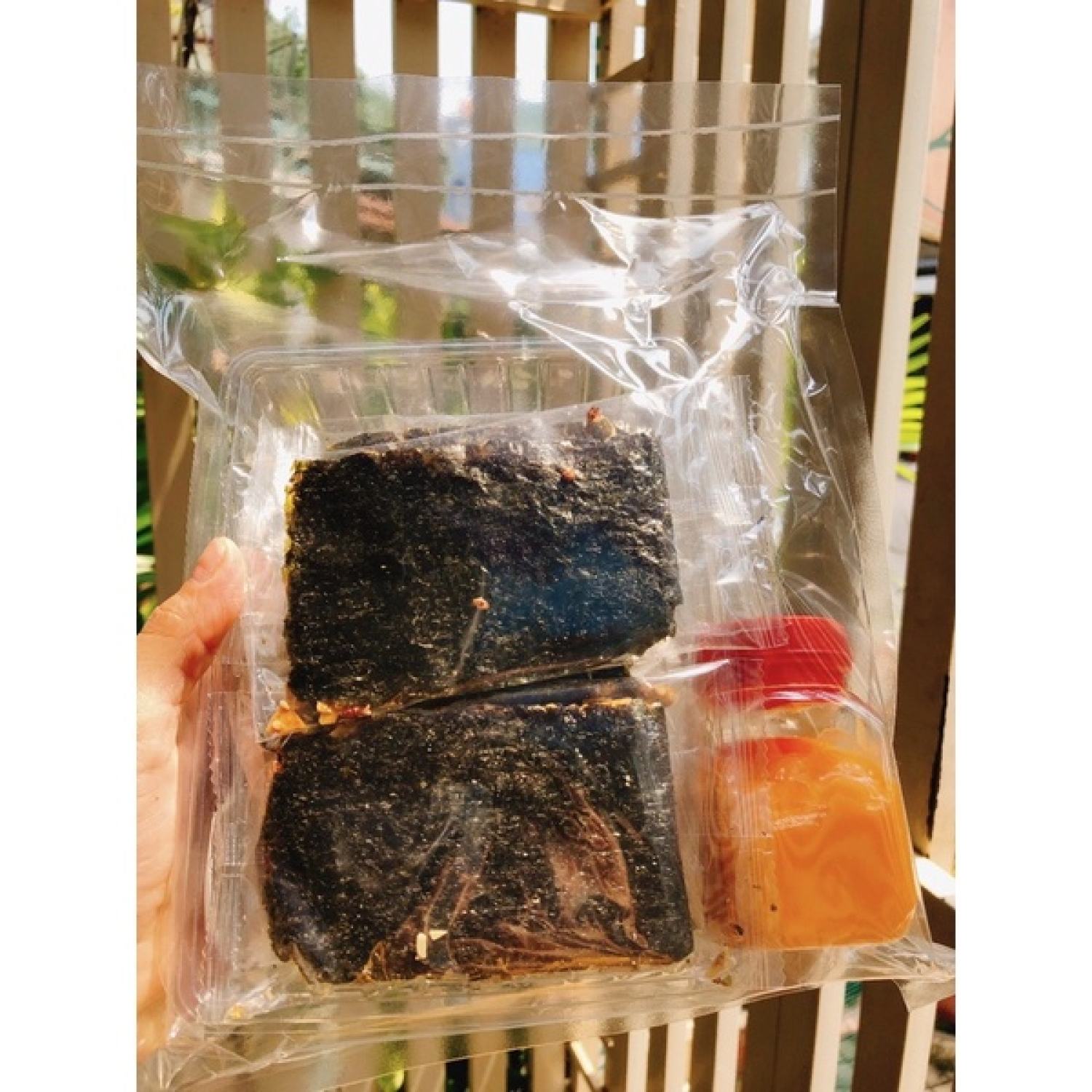 Rong Biển Kẹp Gạo Lức (Set 350-370gr)