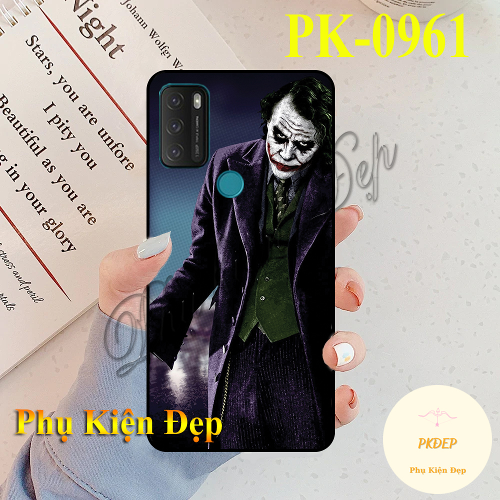 [HCM]Ốp lưng Vsmart Star 5 dẻo đen in hình đáng sợ