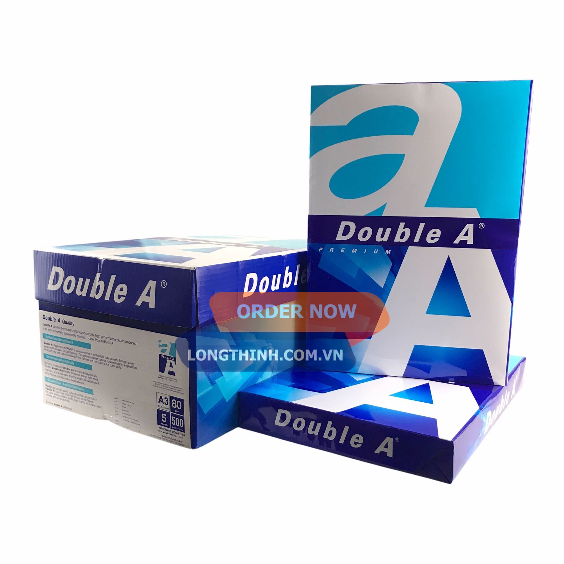 [HCM]Giấy A3 Double A 80gsm