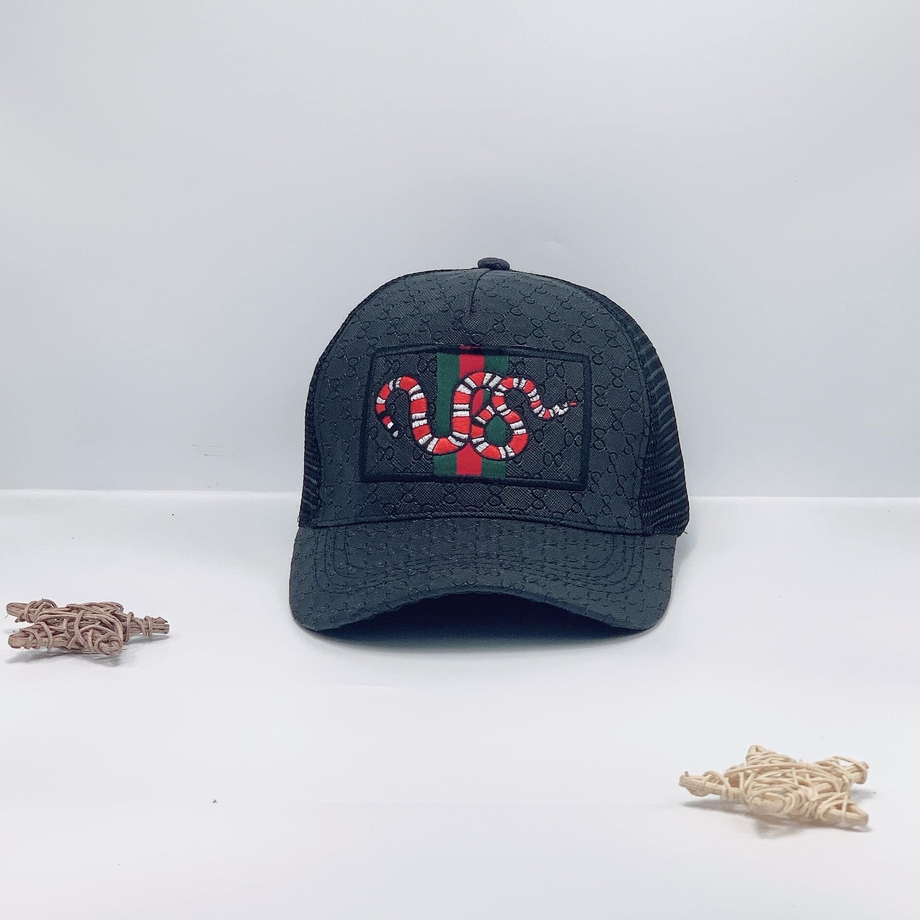 Nón Kết Lưới Phối Logo Rắn Cực Ngầu Thời Trang