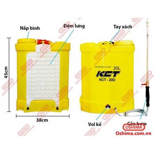 Bình Xịt điện KCT 20D