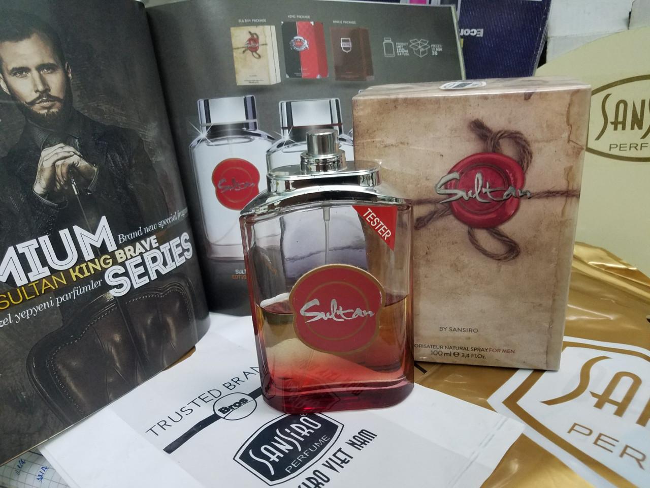 [HCM]Nước hoa Sansiro 100ml cho nam - Sultan