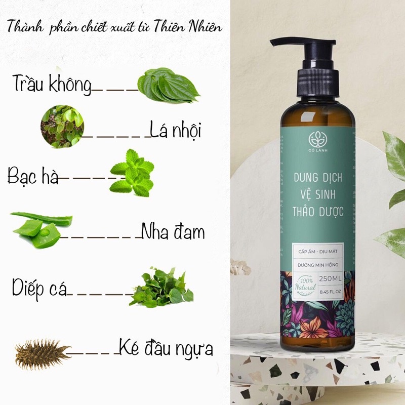 Dung dịch vệ sinh thảo Cỏ Lành 250g