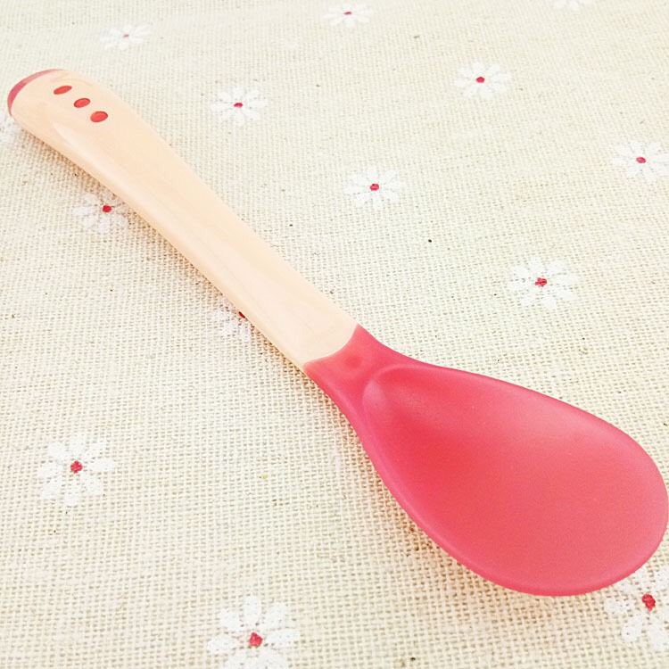 Combo 3 thìa báo nóng silicon ăn dặm cho bé