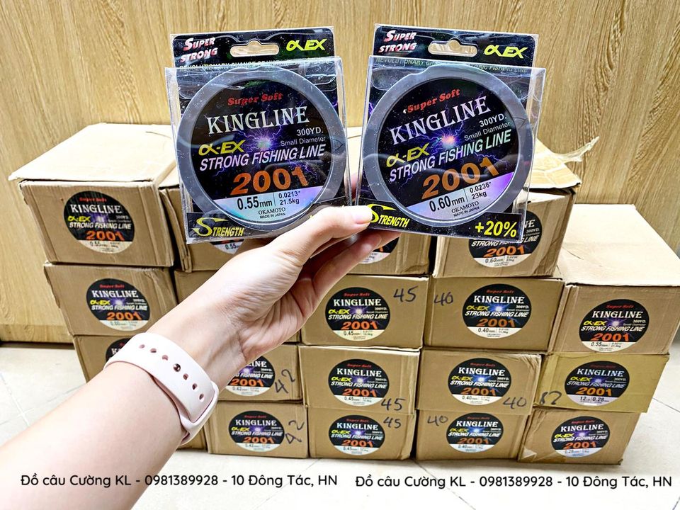 Cước câu cá tia chớp Kingline