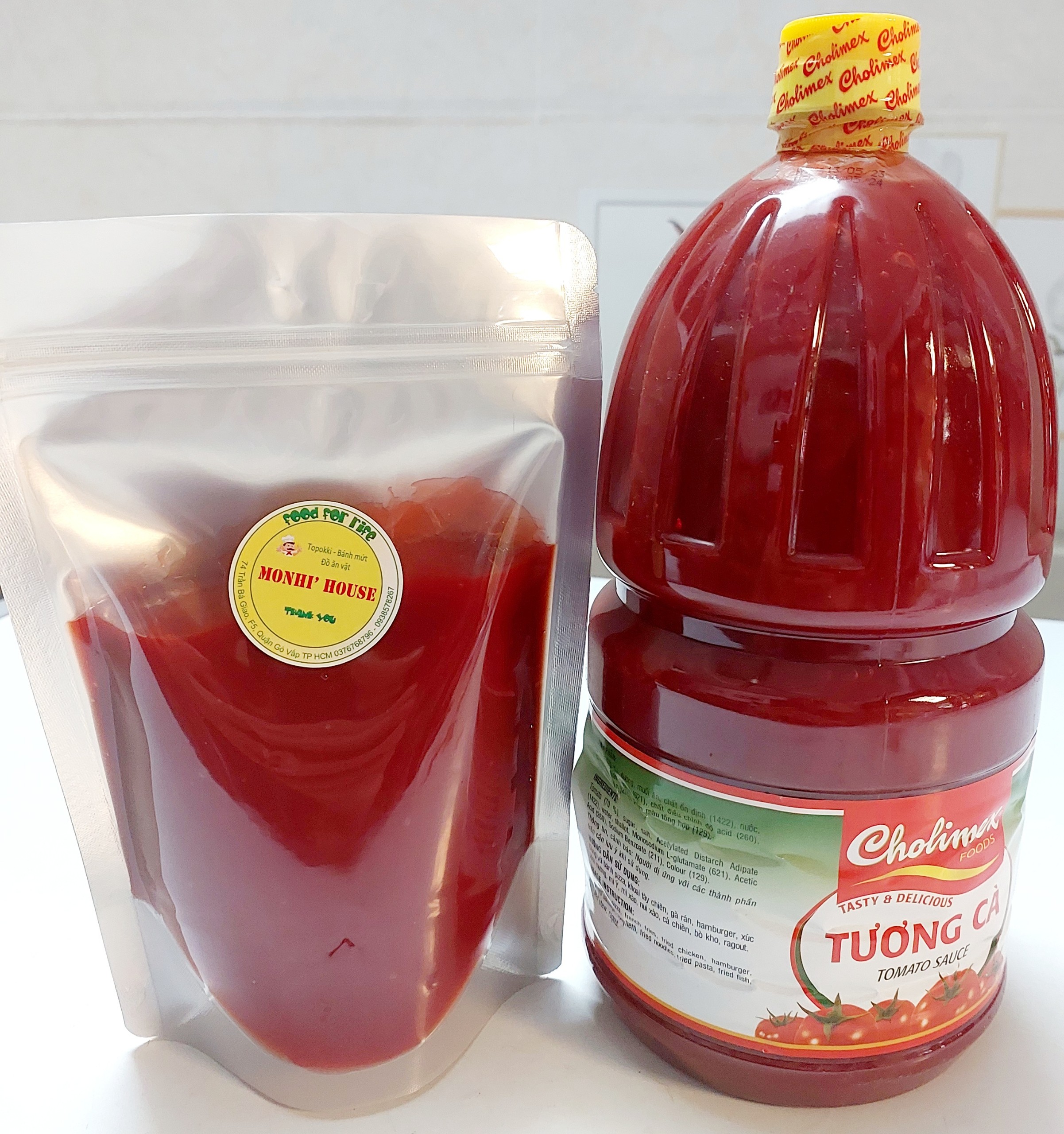 TƯƠNG CÀ CHOLIMEX 2.1KG/1KG/500G chấm đồ chiên,...