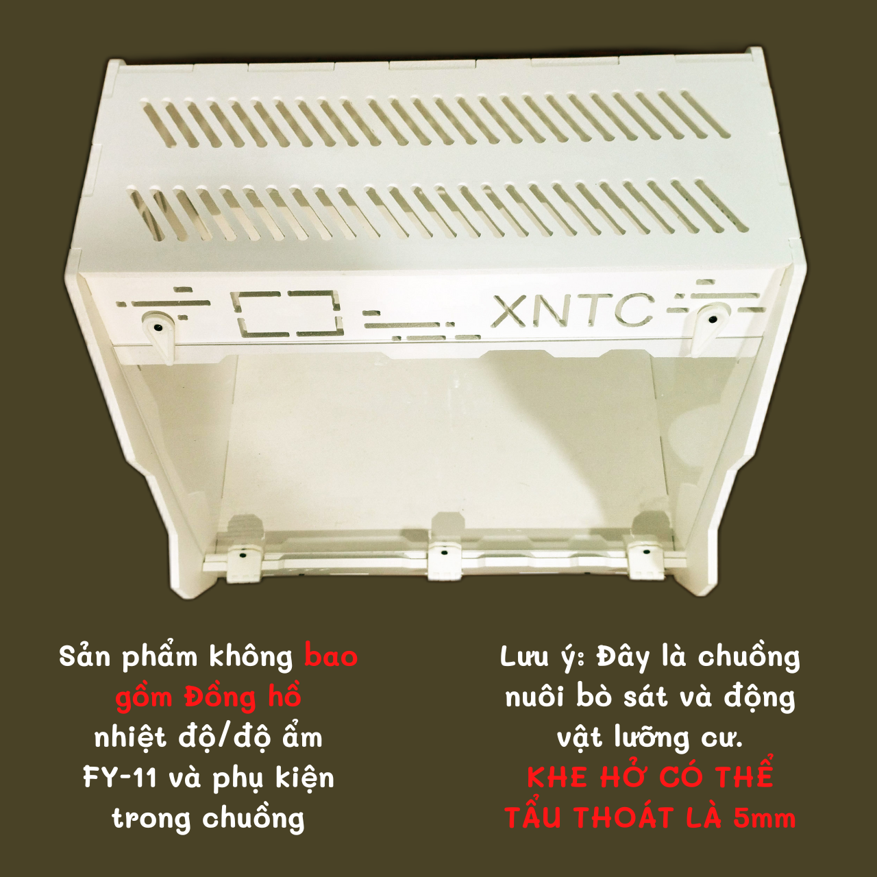 Chuồng nuôi bò sát, rắn, ếch pacman, rùa, ốc mượn hồn
