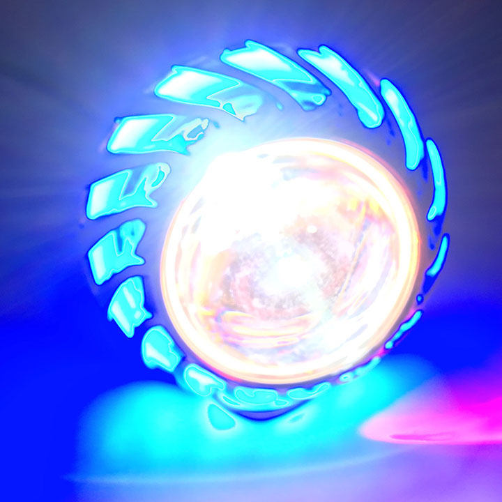 {KHUYẾN MÃI} Đèn pha led bi cầu-ĐÈN PHA LED BI CẦU LỐC XOÁY- ĐÈN PHA LED