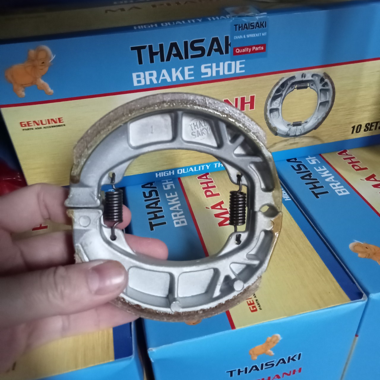 bố phanh má phanh cơ xe Dream,xe Wave A,Wave s110,Wave rsx