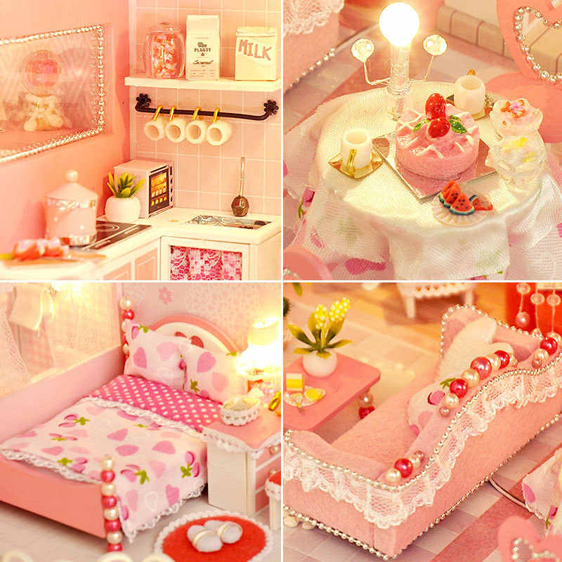 Mô hình nhà búp bê diy house -TD40