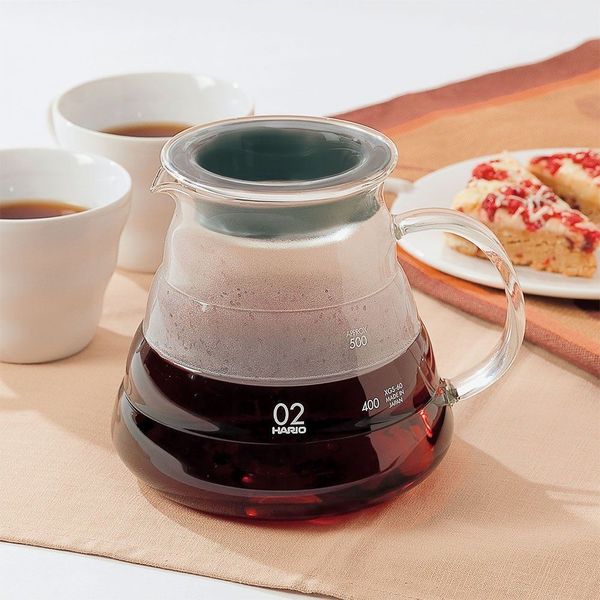 Bình Nước Thủy Tinh Phục Vụ Cà Phê Hario V60 Range Server