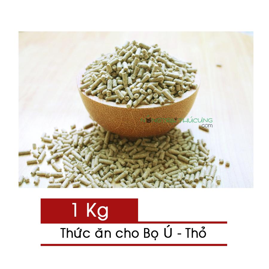 Thức Ăn - Cám Thỏ, Bọ Ú dinh dưỡng 1kg  - [Nông Trại Thú Cưng]