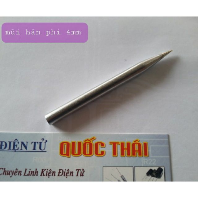 Mũi hàn mạch điện hợp kim phi 4mm
