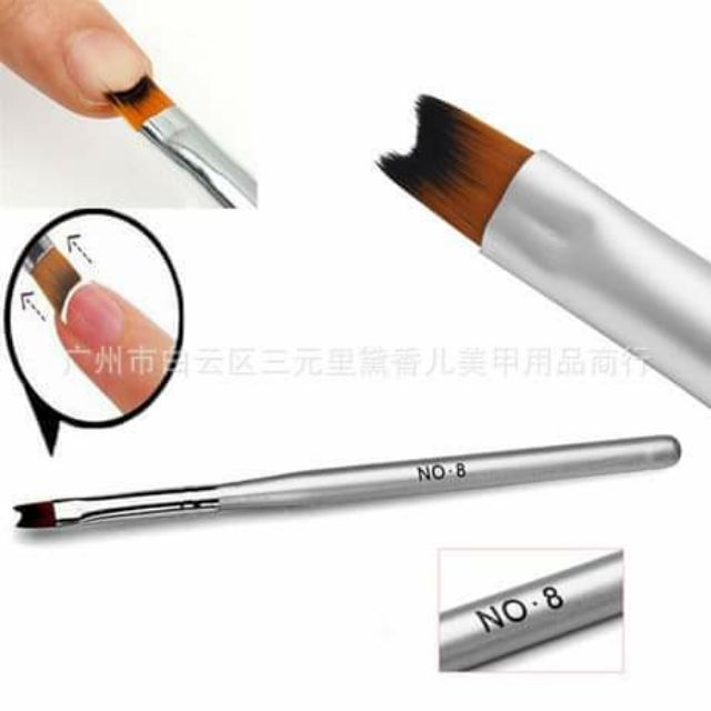 Cọ Làm Đầu Móng Trắng, Cọ French đầu móng