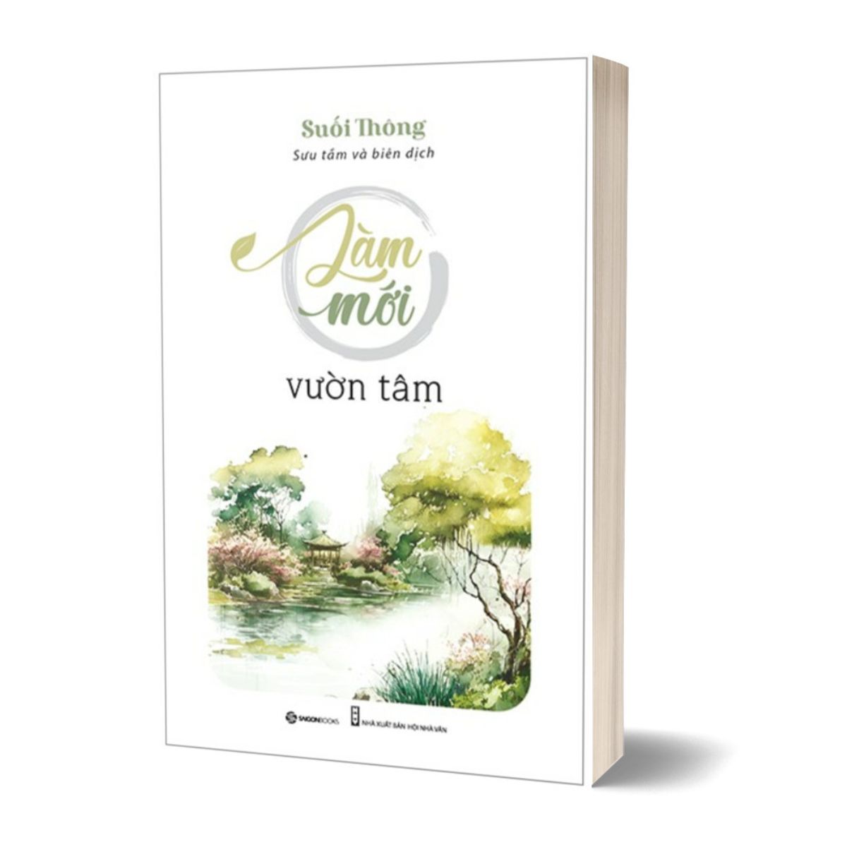 Sách - làm mới vườn tâm