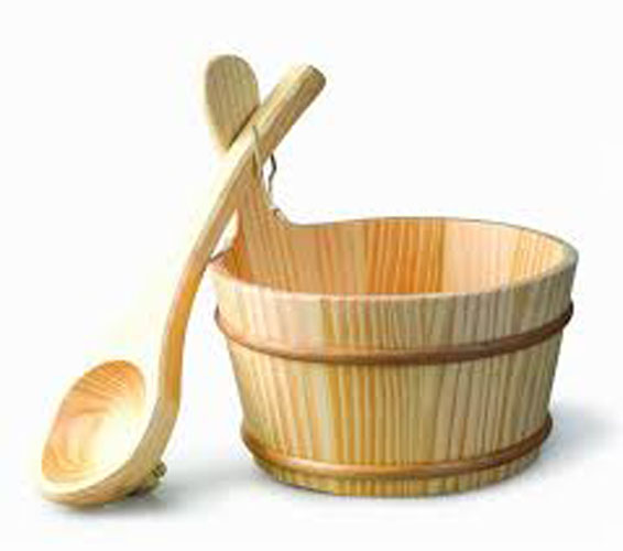 XÔ GÁO GỖ DÙNG CHO PHÒNG XÔNG HƠI