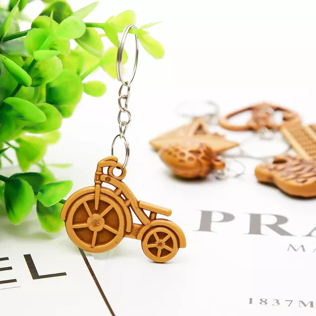 [HÀNG TẶNG KHÔNG BÁN] MÓC KHÓA MÀU GỖ ( GIAO NGẪU NHIÊN)