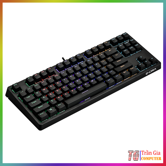 Bàn phím cơ E-Dra EK387 RGB version 2021 Huano Switch