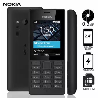 Điện Thoại Nghe Gọi Nokia 215, Nokia 216 Nokia 150 (2 Sim) Màn To Kèm Pin Sạc