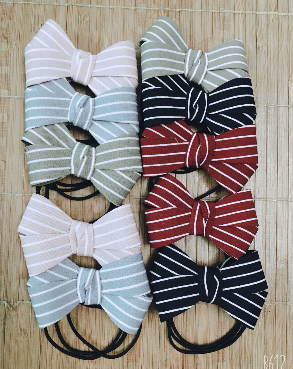 Sét 2 Dây cột tóc buộc tóc nơ(nhiều mẫu) - phukienteen