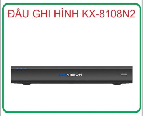 [HCM]KX-8108N2ĐẦU GHI 8 KÊNH IP ( HỖ TRỢ CAMERA LÊN ĐẾN 6.0MP)