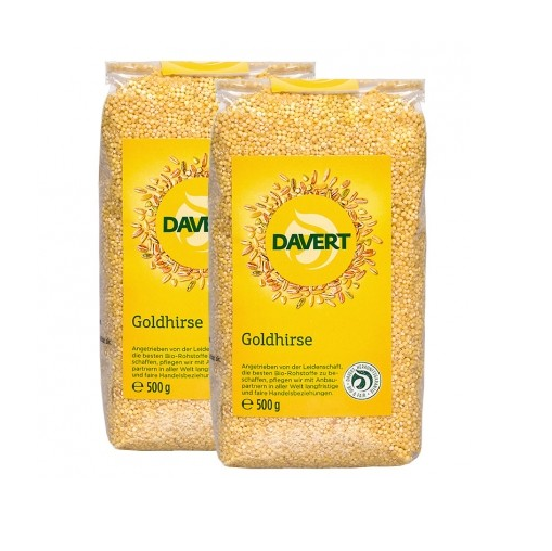 Hạt kê vàng hữu cơ Davert 500gr