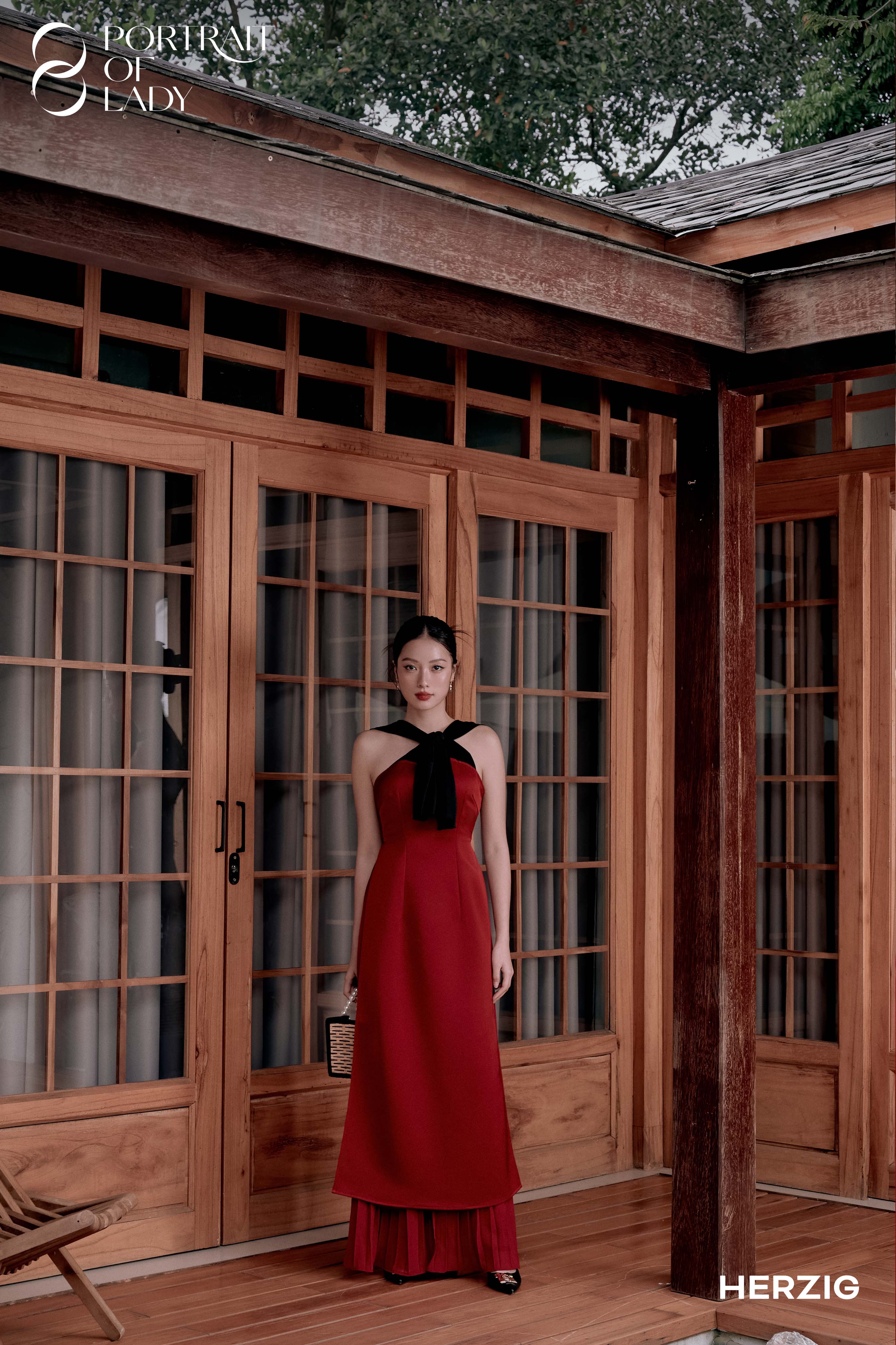 Sắc - Son Áo dài thiết kế F318